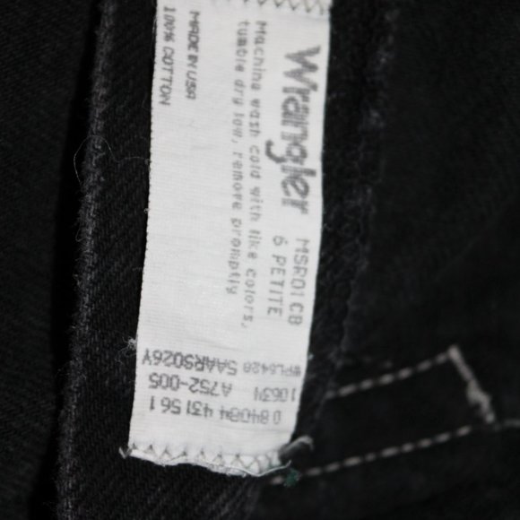 Vintage 90s High-Waist Wrangler Jeans - Picture 6 of 9